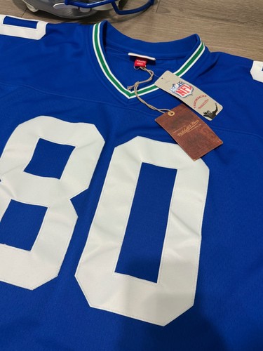1985 MITCHELL & NESS SEATTLE SEAHAWKS STEVE LARGENT LEGACY THROWBACK JERSEY XL - Picture 9 of 13