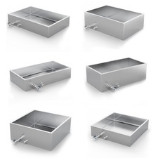 Minneer 304 Stainless Steel Maple Syrup Evaporator Pan W/Valve For Home Outdoor