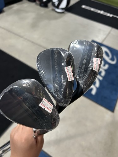 cobra black 60, 56, and 52 degree wedge with 8, 10 and 8 bounce - Picture 3 of 8