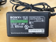 Genuine OEM Sony PSP-100 AC Adapter Charger Power Supply Cable