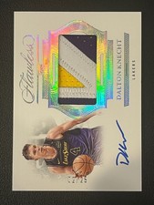 Dalton Knecht 2024-25 Flawless Rookie Auto Patch RPA 02/25 Lakers 