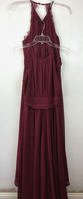 Bridesmaid Dress Pair Women S Cabernet Formal Event Long Lot of 2 Fairy Flair