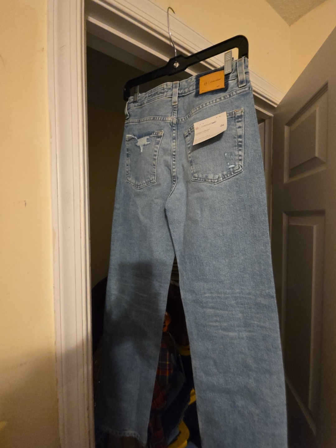 Adriano Goldshmied Womens Jeans Size 26 Cotton Blend The ALEXXIS STRAIGHT thumbnail 4