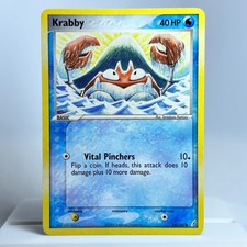 KRABBY 54/100 Crystal Guardians Common Pokemon VINTAGE Damaged on eBay
