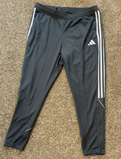 Adidas Women's Tiro 23 League Training Pants Gray White Size 1X NWT
