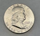 1949-P  Franklin Half Dollar - 90% silver - Unknown Grade