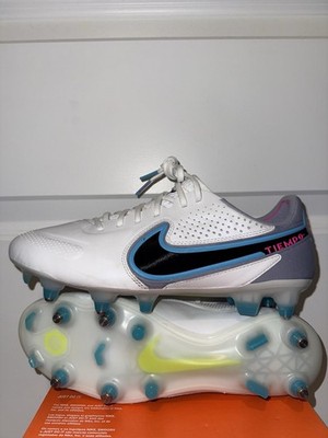 Size 8 Nike Tiempo Legend 9 Elite SG Pro Ac P ''Blast Pack'' White-Blue FD0273-146