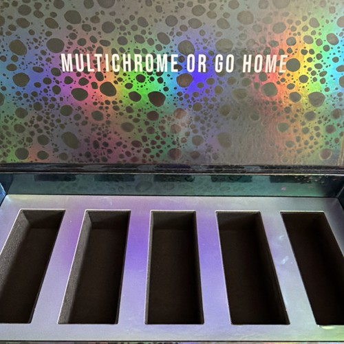 Holo Taco Multichrome Collection Case Multicolor Cardboard Empty Box ONLY