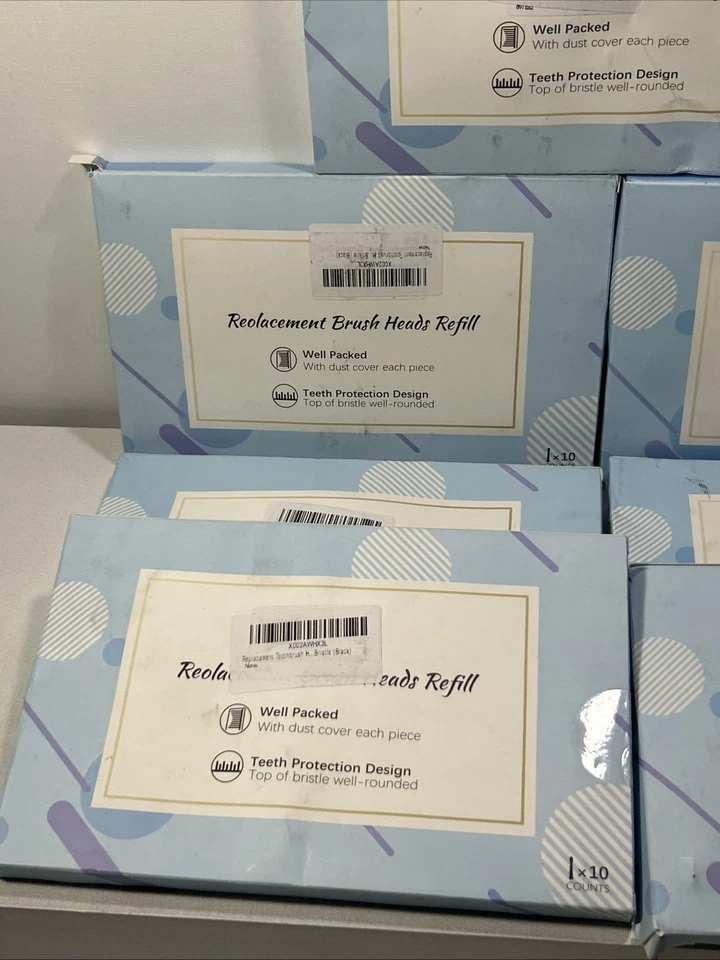 7 cajas de 10 cabezales de cepillo de dientes sónico de repuesto  Foto 3 de 4