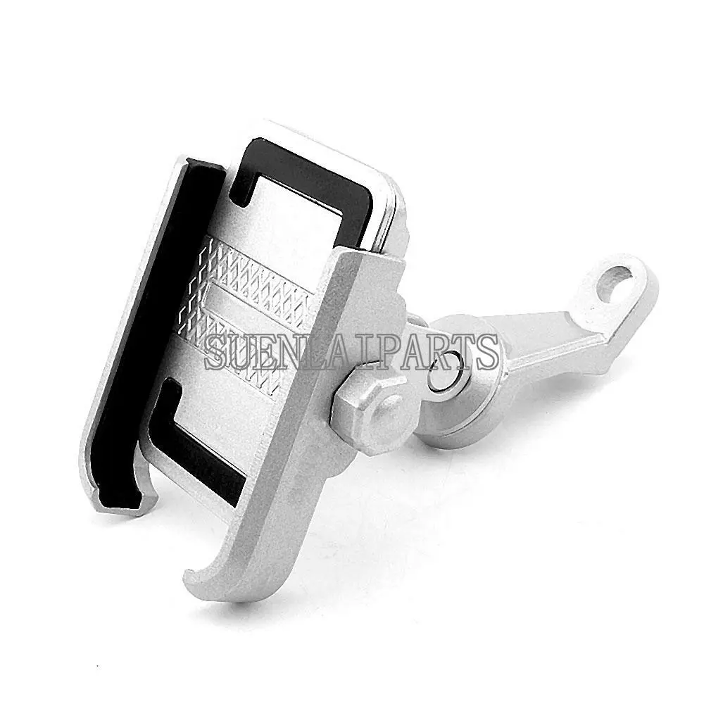 Motorcycle mirror mount cell phone sale holder