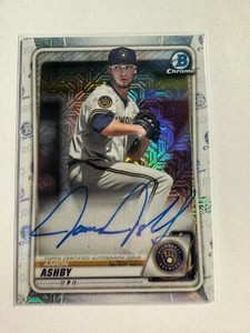 K134,521 - 2020 Bowman Chrome Mega Prospect Auto Refractors #BMAAA Aaron Ashby