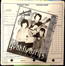 Funktionaries- Deutschland Uber Disco/Replacement Parts- Rare 7" Vinyl 45-RPM