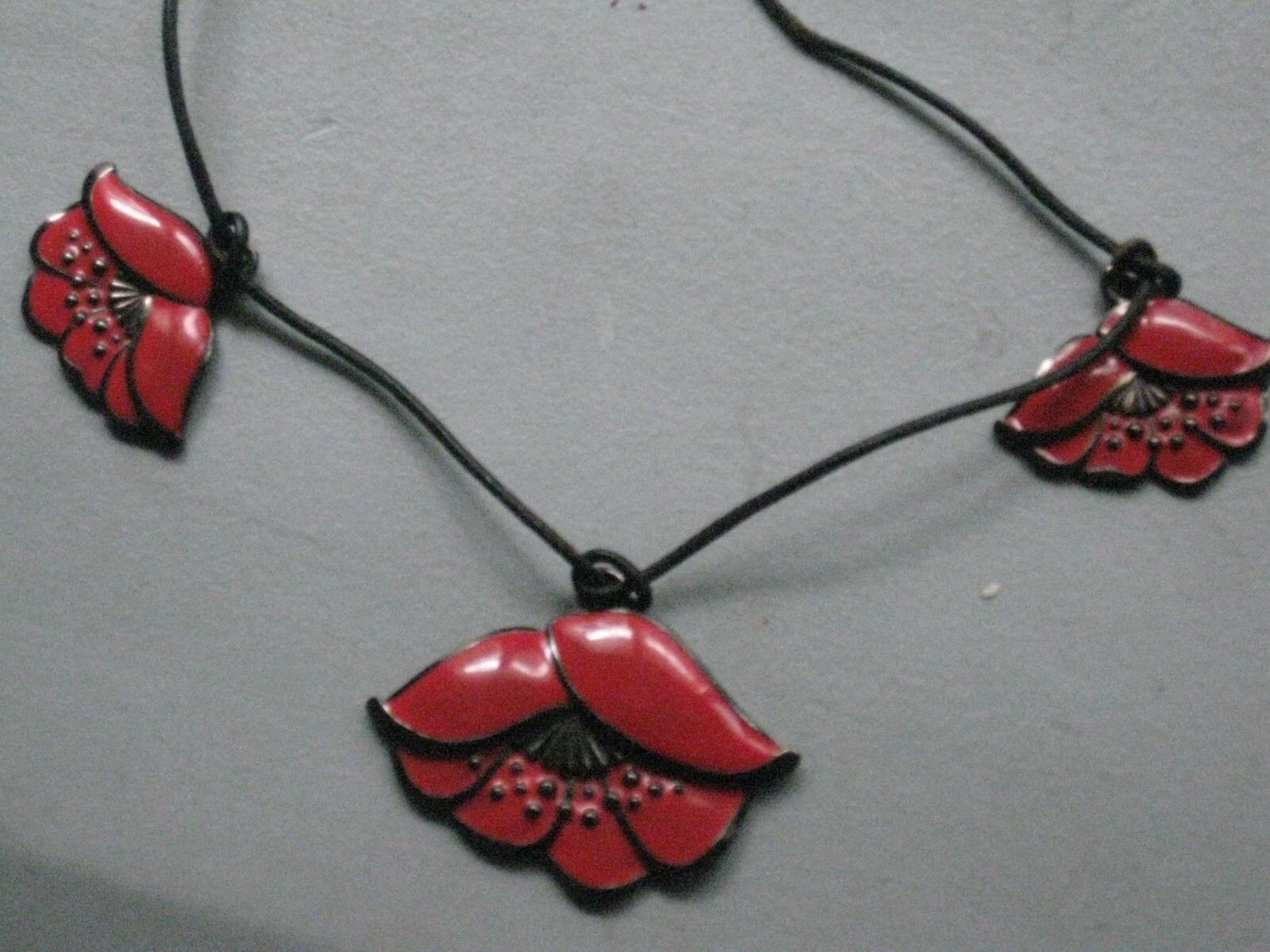 SAINT LAURENT (YSL) Collana vintage YVES SAINT LAURENT fiore raro