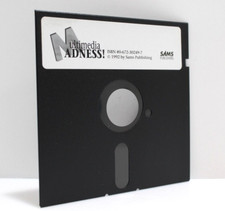 Multimedia Madness Floppy Disk 5 1/4" Sams Publishing, 1992