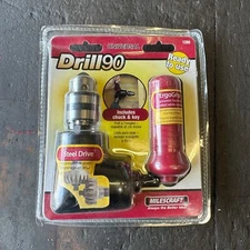 Milescraft Universal Drill 90 Drill Attachment Fits 3/8 And Larger Drills