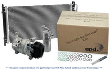 A/C Compressor and Condenser Kit-Compressor K...