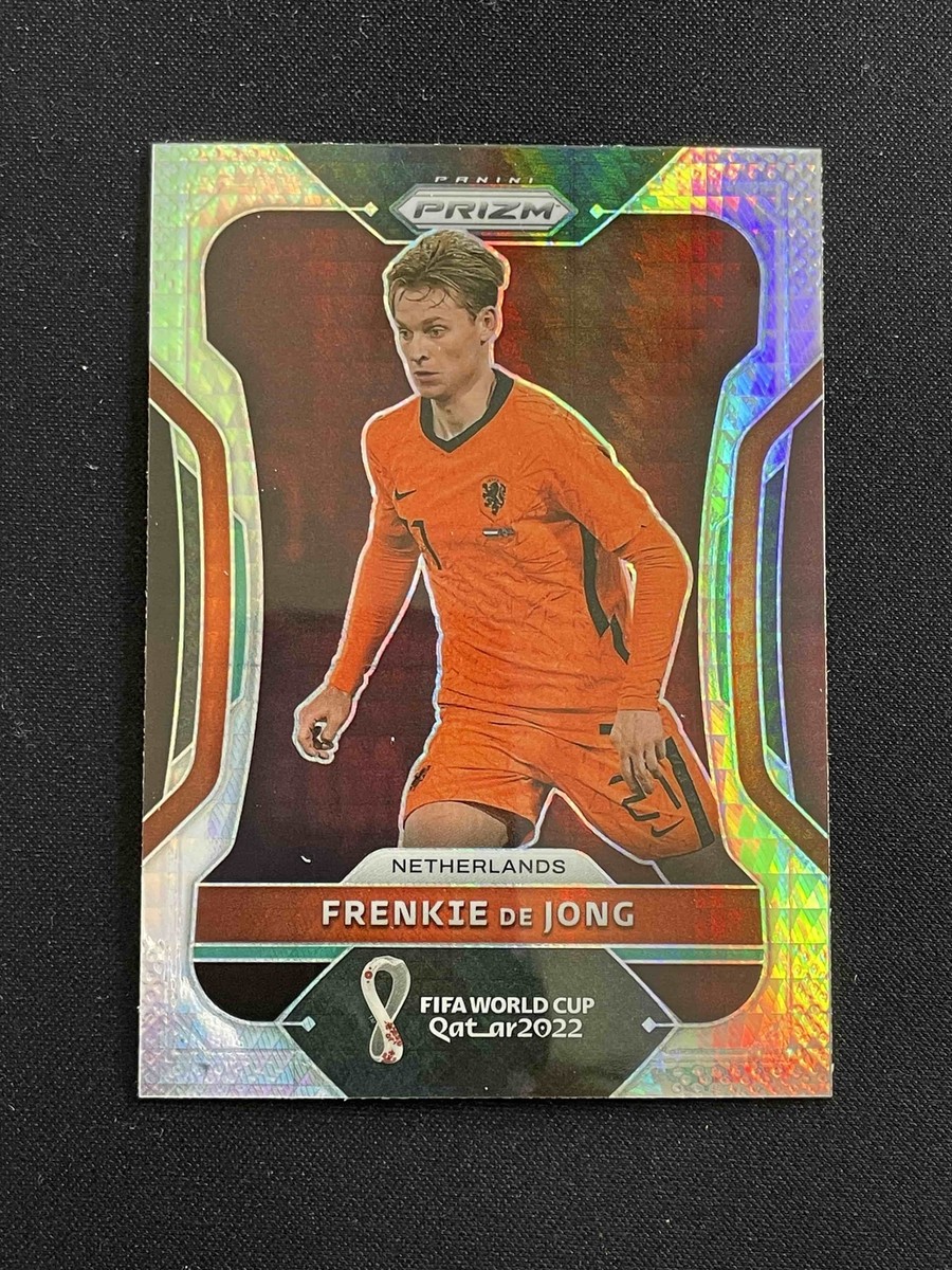 fankie de jong panini prizm Qatar2022 Panini Prizm FIFA World Cup