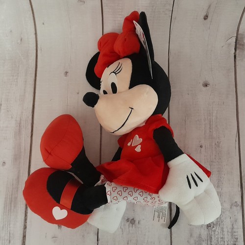 Disney Minnie Mouse Plush 19" Stuffed Animal Hearts & Love NEW - Picture 6 of 13