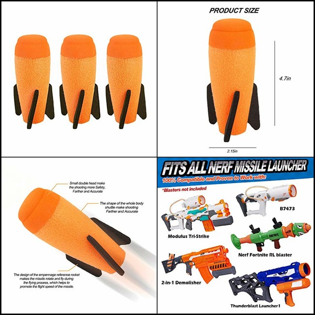 nerf elite missile