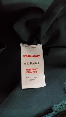 White Stuff ladies FAB GREEN skirt size 14 - Picture 7 of 9