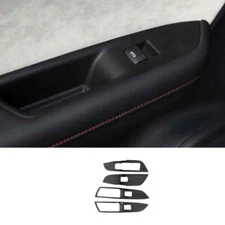 4PCS Glass Window For Chevrolet Blazer 2019-2021 Black Titanium Lifting Panel