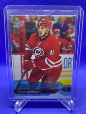 2016-17 Upper Deck Young Guns #230 Trevor Carrick YG RC Carolina Hurricanes