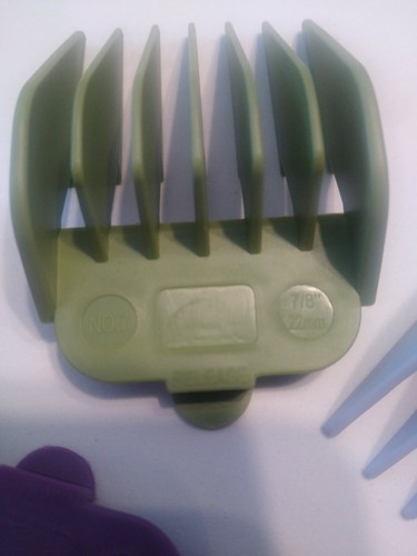 US 7Pcs Premium Hair Clipper Limit Cutting Guide Comb Guards Tool Set Attachment - Picture 3 of 3