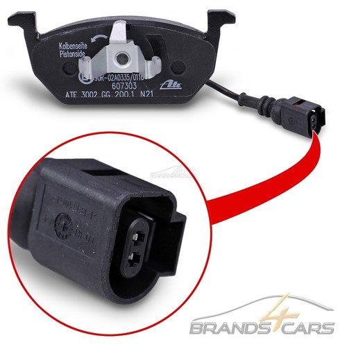 DISCHI FRENO ATE + PASTIGLIE ANTERIORI + POSTERIORI PER AUDI A3 8V SEAT LEON 5F VW GOLF 7 - Foto 12 di 12