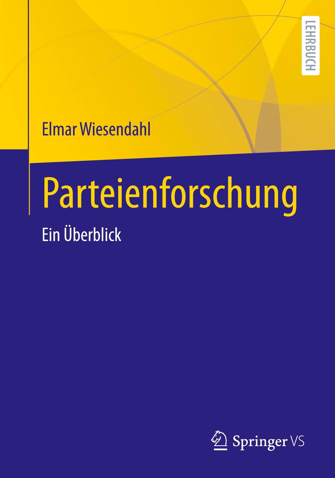 Thumbnail - Parteienforschung Elmar Wiesendahl 9783658338992