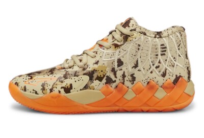 Puma LaMELO Ball MB.01 Digital Camo Pale Khaki Orange 379217-01
