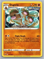 Dugtrio 077/198 Chilling Reign Rare