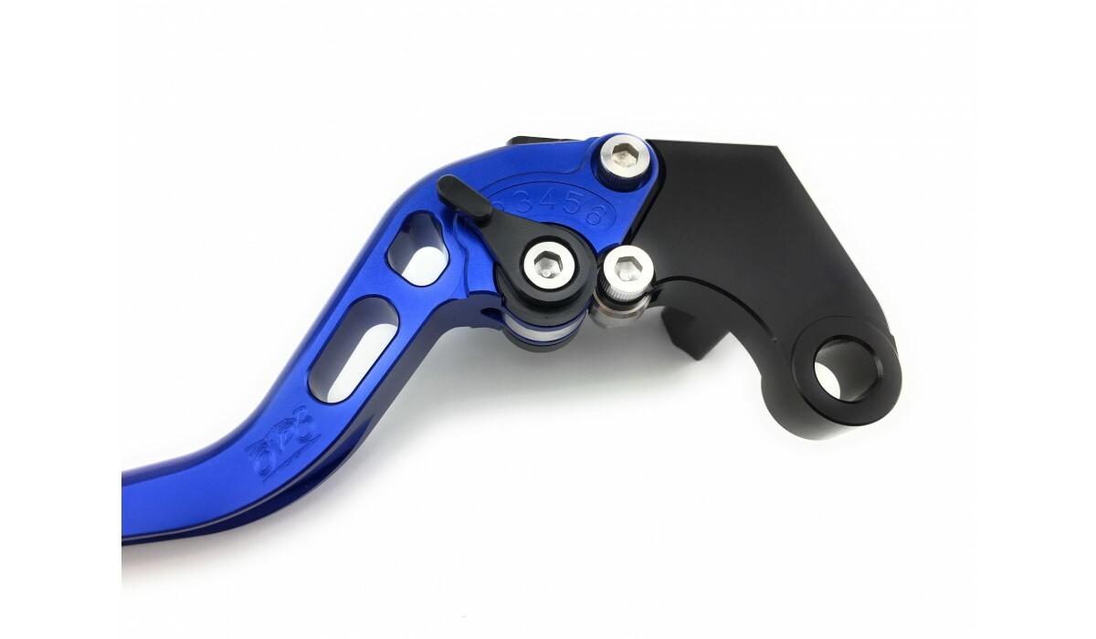 Leviers Courts Frein Et Embrayage Kawasaki – Noir/Orange – Pour Z750, Z800, Z1000, ZX6R, ZX10R