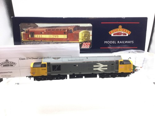 Bachmann 32-376DS OO Gauge Railfreight Class 37 37693 DCC SOUND - Picture 4 of 4