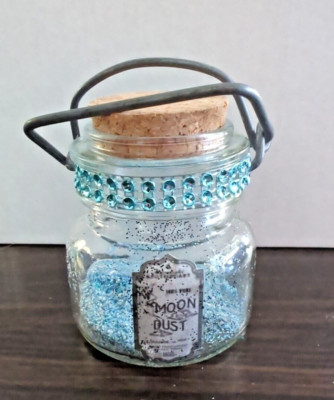 Valentine's Decor, Love Potion, Witch's Apothecary, OOAK, Moon Dust, Vintage