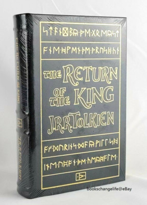THE RETURN OF THE KING TOLKIEN Lord of the Rings Easton Press Leather Bound NEW