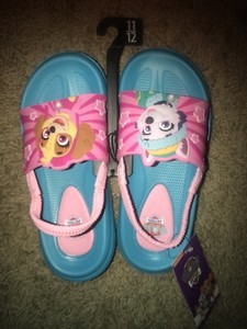 paw patrol slides shoes