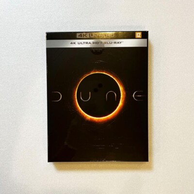 Dune Exclusive Steelbook Package 4K Ultra HD Blu-ray Full Slip Artwork Photobook
