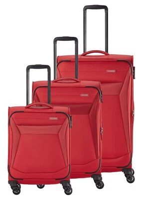 travelite Chios 4W Trolley L / M / S Trolley Red rot - Bild 1 von 4