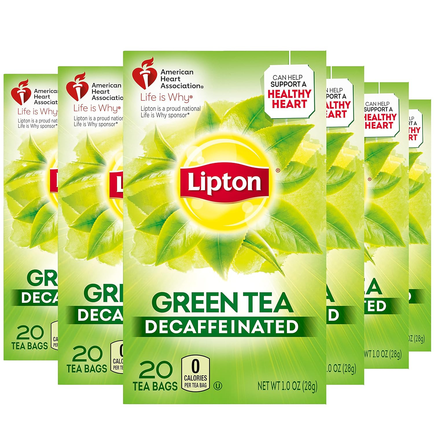 Bags, Hot Or Iced, 20 Tea Bags Pack Of 6