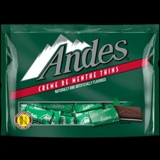 Chocolate mint Andes Creme De Menthe Thins Candy, 8.5 oz FREE SHIPPING!