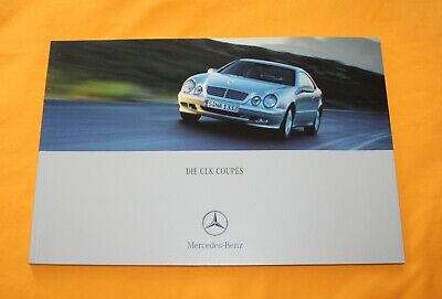 MERCEDES CLK Coupé Master Edition PROSPEKT 8//01 brochure 2001 auto prospetto auto