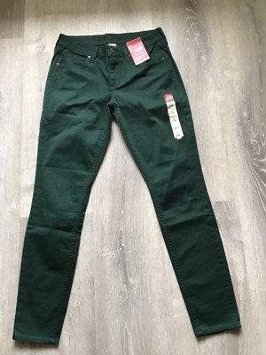 Jean Junior Femme Arizona Taille 9 - Coupe Skinny/slim, Vert Foncé