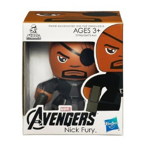Marvel Avengers Nick Fury Mini Muggs Vinyl Figure NIB NIP Hasbro new in box - Picture 1 of 2