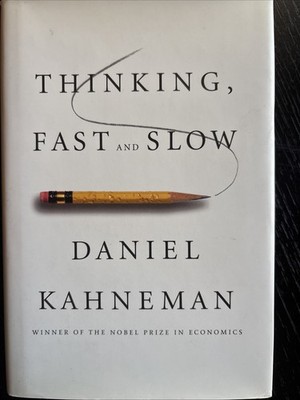 Thinking, Fast and Slow Daniel Kahneman Hardcover New