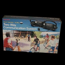Vintage Radio Shack Realistic TRC-506 Voice-Operated Two-Way Communication
