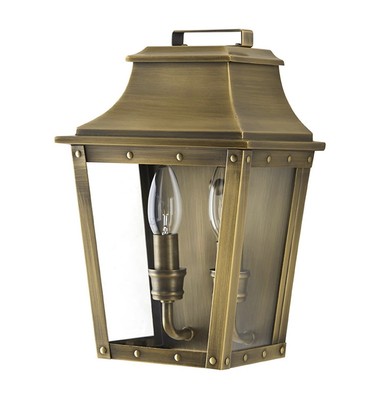 Acclaim Lighting 8423AB | Vintage Solid Brass Two Light Dimmable Wall Mounted