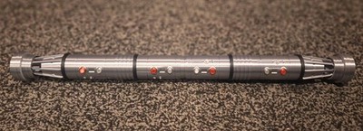 3D-gedruckter Darth Maul Doppel Lichtschwert Griff, Full Scale Colour Prop