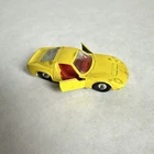 Vintage Lesney Matchbox Yellow Lamborghini Miura No 33