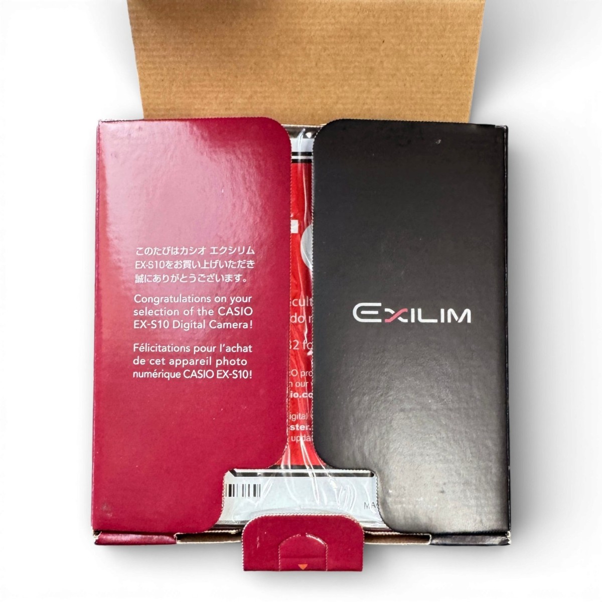 Casio EXILIM CARD EX-S10 10.1MP Digital Camera - Red for sale