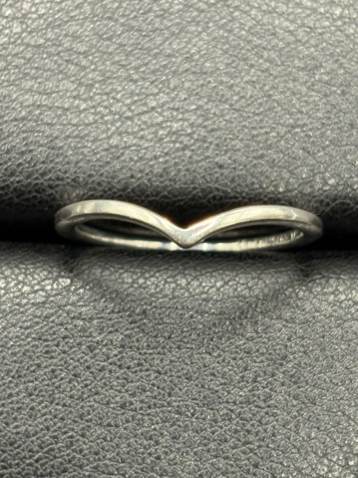 Pandora Sterling Silver Chevron Stack Ring Size 1… - image 4